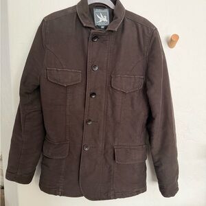 Men's Brown Coat Jacket size Medium